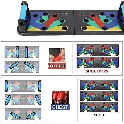 Multi Pushup Bar 14 in 1 Board Push-up Bar