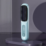 Rechargeable electronic hair straightener
