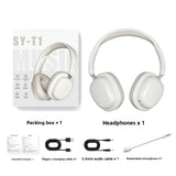 Wireless Bluetooth Headset with Microphone, Noise Cancelling, Foldable