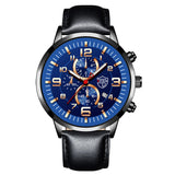 Fully automatic quartz wristwatch with calendar and luminous function