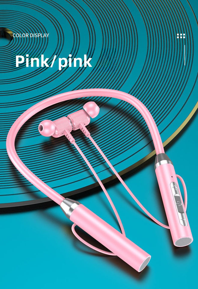 Wireless Bluetooth Neckband Headset