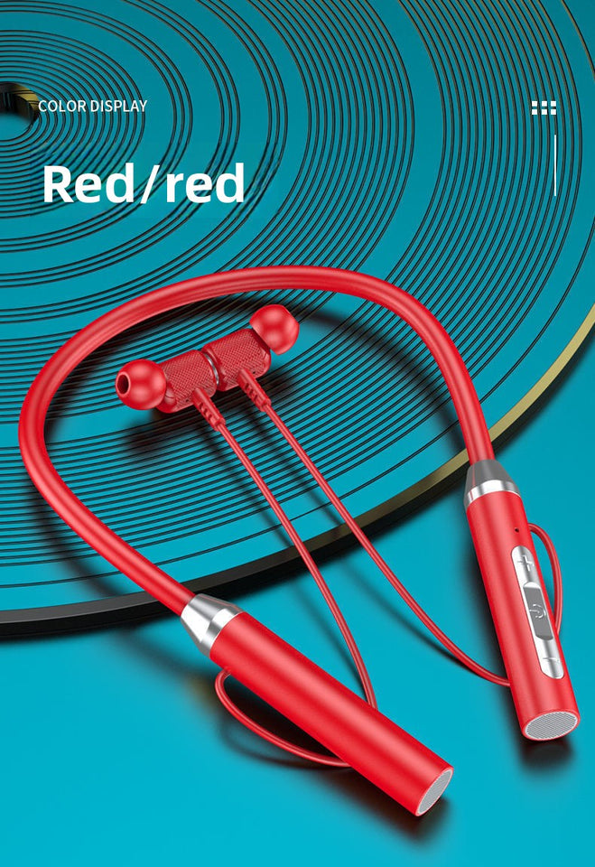 Wireless Bluetooth Neckband Headset