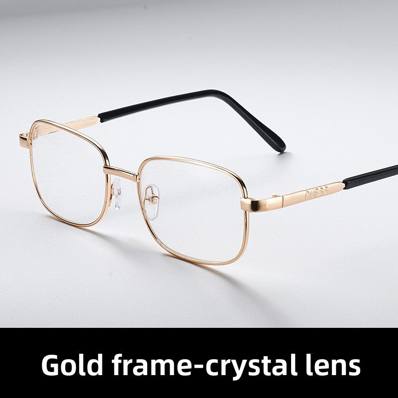 Crystal Glass Anti-Fatigue Reading Glasses