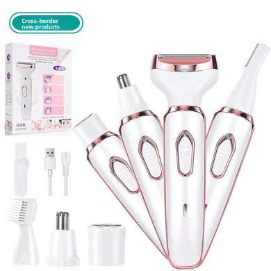 Electric women's hair removal device