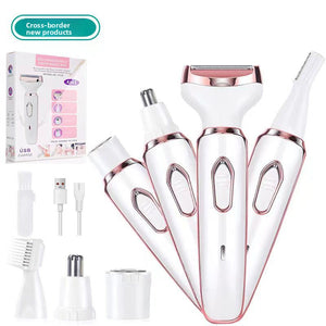 Electric women's hair removal device