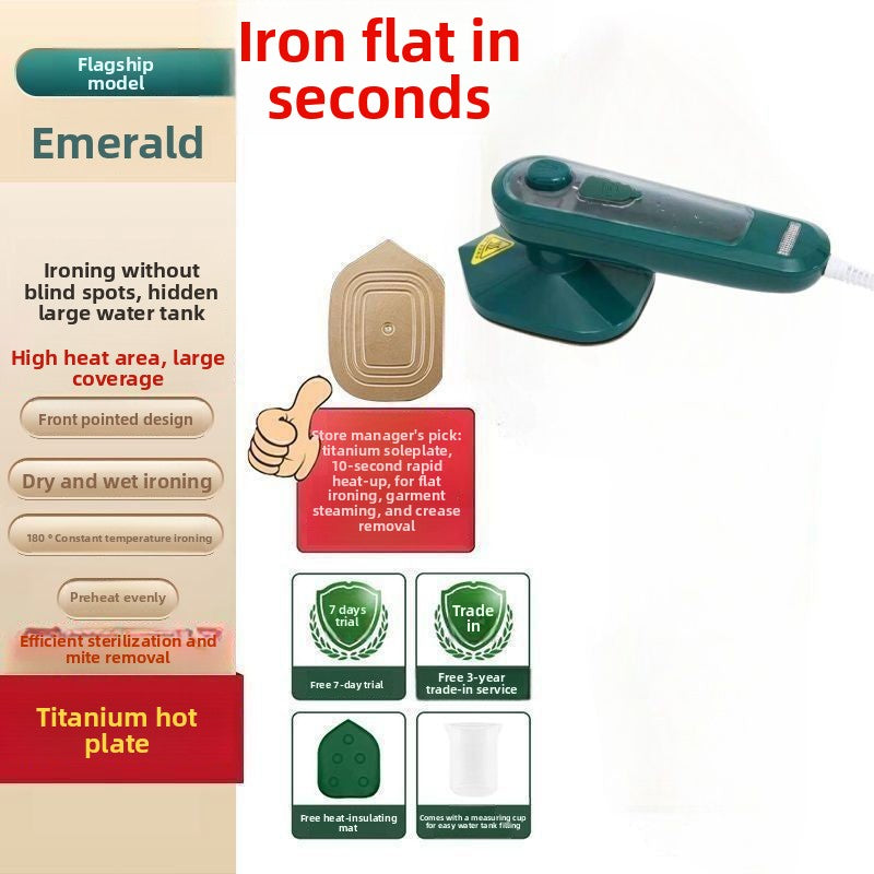 Handheld steam iron