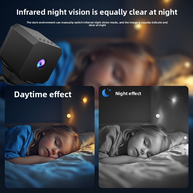High-definition wireless camera with built-in WiFi, no plug-in required