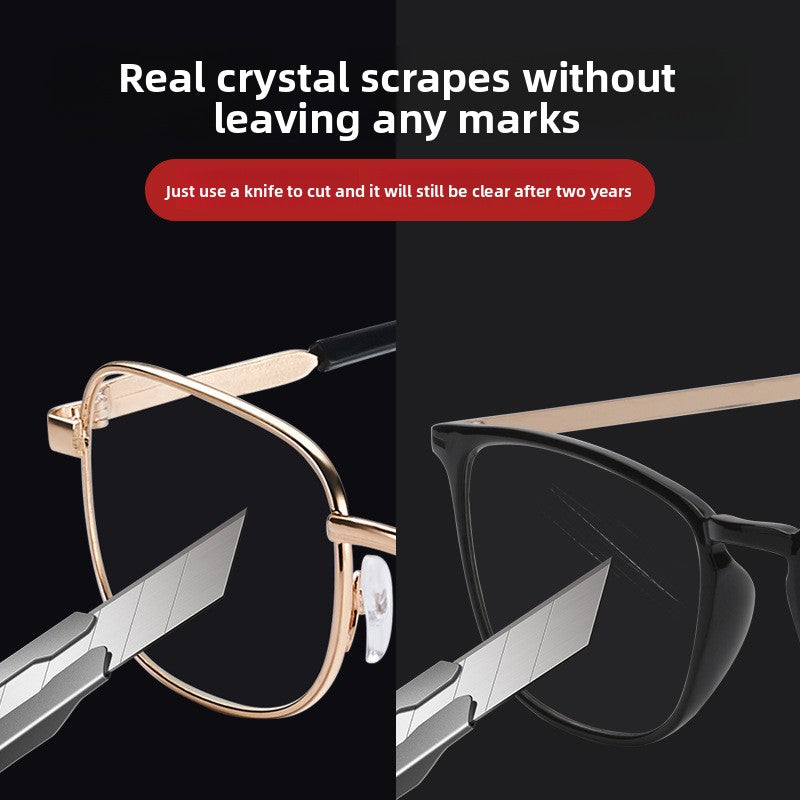 Crystal Glass Anti-Fatigue Reading Glasses