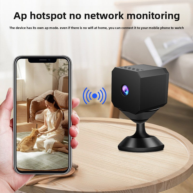 High-definition wireless camera with built-in WiFi, no plug-in required