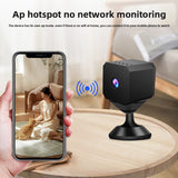 High-definition wireless camera with built-in WiFi, no plug-in required
