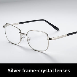Crystal Glass Anti-Fatigue Reading Glasses