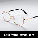 Crystal Glass Anti-Fatigue Reading Glasses