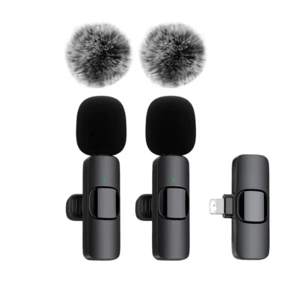 Wireless Lapel Microphone with Bluetooth