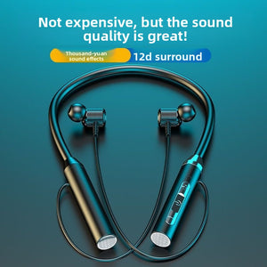 Wireless Bluetooth Neckband Headset