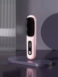 Rechargeable electronic hair straightener