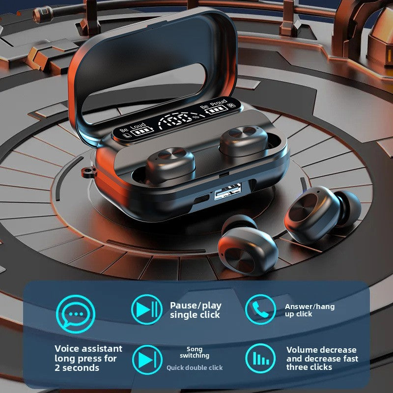 Wireless Bluetooth headphones IPX5 (Noise Reduction)