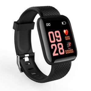 116Plus Color Screen Smart Bracelet with Heart Rate Blood Pressure Sleep Monitor